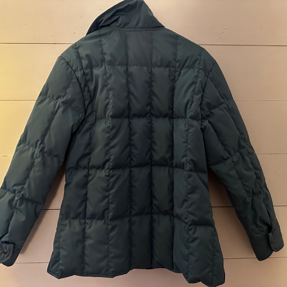 VINTAGE Eddie Bauer Goose Down Blue Jacket - Picture 5 of 5